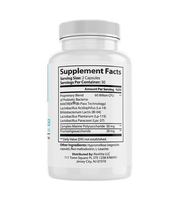 Probiotic 60B: Digestive Health, Immune Support & Gut Balance